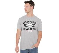 Top Gun NAS Miramar Volleyball Unisex T Shirt, Athletic Heather, X-Large
