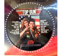 TOP GUN Original Soundtrack PICTURE DISC VINYL Album, New SEALED Various Artists