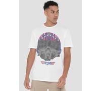 TOP GUN Paramount - Helmet T-Shirt, White | Size: 3XL Top Gun White 3XL