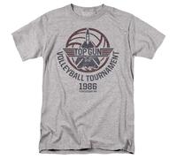 Top Gun Paramount, Volleyball Grey Unisex T Shirt, Athletic Heather, XL