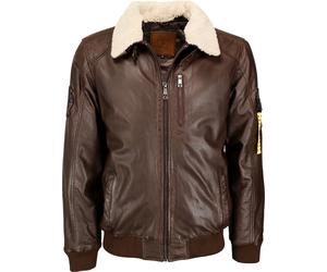 Top Gun Rafel, leather jacket 56 Brown