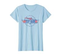 Top Gun Red and Blue Logo Action Movie T-Shirt