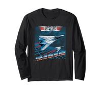 Top Gun Retro Chrome The Need for Speed Action Movie Long Sleeve T-Shirt