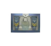 Top Gun Rivet 3 Piece Gift Set: Eau De Toilette 100ml - Hair & Body Wash 100ml - Aftershave Balm 100ml | TJ Hughes