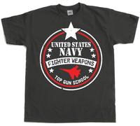 Top Gun School Vintage T-Shirt SH-1-15278-H24-9