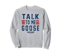 Top Gun Talk To Me Goose Bold Text Stack Sweatshirt