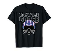 Top Gun Talk To Me Goose Maverick Helmet T-Shirt