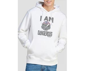 TOP GUN The I Am Dangerous Unisex Hoodie, White | Size: Medium Top Gun White M