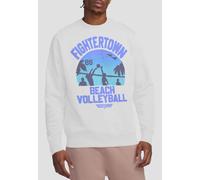 Top Gun The Volleyball In Jeans Unisex Crew Sweatshirt, White Top Gun White M
