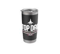 Top Gun Top Dad Logo Stainless Steel Insulated Tumbler