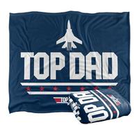 Top Gun Top Dad Silky Touch Super Soft Throw Blanket 152 X 127 cm