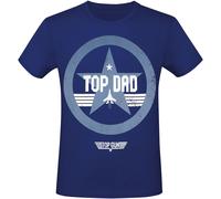 Top Gun Top Dad T-Shirt blue XL