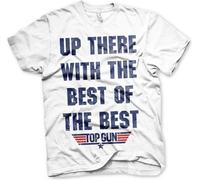 Top Gun Up There With The Best Of The Best T-Shirt White