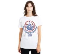 Top Gun Volleyball Tournament Ladies T Shirt, White Top Gun White M