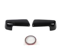 Top Half Mirror Cover Cap, Replacement for 1500 2500 3500, ABS Material Side View Mirror Cover Trim, Durable Wing Mirror Cap with Easy Installation for 1500 (Glossy Black)