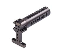 Top Handle Grip With 1/4 Inch 3/8 Inch Threaded Screw Holes Cold Shoe Mounts For Lamp Microphone Camera Cage Handle Grip For Video