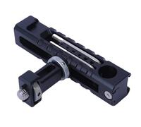 Top Handle with 3/8"-16 Locating Pins for ARRI Grip for Camera Cage, Sliding Adjustable, Universal Video Rig with 4 Cold Shoe Adapters to Mount DSLR Camera & Microphone LED Light Monitor