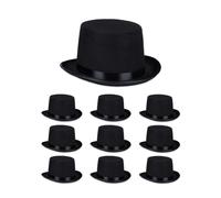 Top hat Fancy Dress Accessories Costume Accessory Unisex Lightweight Top Hat Set