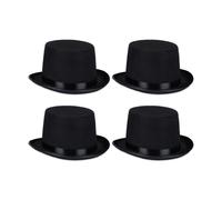 Top hat Fancy Dress Cylinder Unisex Party Accessory Multipack Lightweight