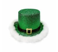 Top Hat - Felt 32x27x12cm | Christmas Costume with Comfortable Plush Edge, Winter Holiday Celebration Gathering, Seasonal Cosplay Event Display, Christmas Costume Faith