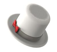 Top Hat Mini Speaker, Portable Music Player, Magnetic Speaker With Phone Stand For Easy Listening, Stylish Compact, Home Car Study Room Accessory, Picnic Party Workout Use