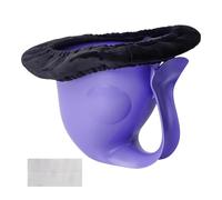 Top Hat Potty - Infannt Toilet Trainer, 14x14x19.55cm Fish Shaped Seat PP, Compact Travel Nature Feature with Anti Slip Sticker | Home Bathroom Travel Kids Potty Training Toilet for Babyy Boy Girl