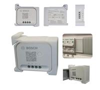 Top-Hat Rail Holder White Suitable for Bosch Dimmer Variator Smart Home