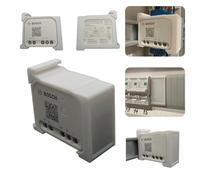 Top-Hat Rail Holder White Suitable for Bosch Relay Relay Smart Home