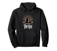 Top Hat Retro Musical Theater Broadway Theatre Pullover Hoodie