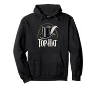 Top Hat Retro Musical Theater Broadway Theatre Pullover Hoodie