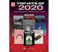 Top Hits of 2020 for Easy Guitar: 14 Songs Arranged in Standard Noation and Tab with Lyrics