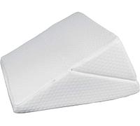 Top Home Solution 4 in 1 Comfort Memory Foam Therapy Bed Wedge Pillow - Designed for Back Neck Pain - Better Breathing Circulation Acid Reflux - Washable Cover Included