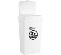 Top Home Solutions® Pet Food Storage Container - 53L/25Kg Plastic Airtight Pet Food Container, Flip Top Locking System, Dry Dog Food Container for Dogs, Cats