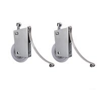 Top Hung Sliding Door Wheels Heavy Duty Steel Shell(convex grooves Sin)