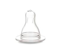 Top Leopard Premium Silicone Teats for Standard Baby Bottles | Natural Breast-Like Feel, Slow Flow Nipples Teats | BPA-Free, Anti-Colic, Hypoallergenic | 0-4 Months Baby