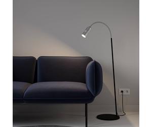 Top Light Neo! Floor LED floor dimmable aluminium/silver