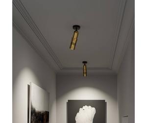 Top Light Neo! Spot Wall/Ceiling LED spotlight HV, brass