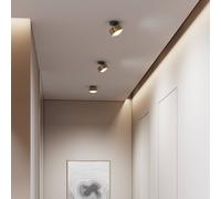 Top Light Puk! 120 Move LED spot matt lens brass/black