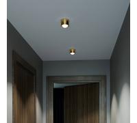 Top Light Puk! 80 One LED downlight matt lens, brass