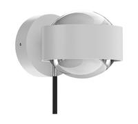 Top Light Puk Mini Wall+, G9, clear lenses, white matt/chrome