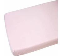 Top Linen NW Ltd Baby Cot Sheet - Toddler Cot Bedding - Pink Fitted Sheet