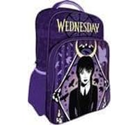 Top Linen (NW) Ltd Kids Character Backpack 45cm - Fun & Durable School Bag for Boys & Girls - Features Favorite Characters - Ideal for School, Travel & Everyday Adventures (Wednesday)