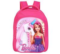 Top Linen (NW) Ltd Kids Character Deluxe Backpack (37cm) - Durable, Adjustable, Fun & Colorful - Perfect for School, Travel, and Outdoor Adventures - Ideal for Boys & Girls (Barbie)