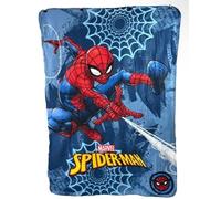 Top Linen (NW) Ltd Kids Character Fleece Blanket - Soft & Cozy Throw for Boys & Girls - Features Favorite Characters - Lightweight, Warm, and Durable (Spider-Man)
