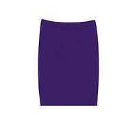 Top Linen (NW) Ltd Ladies Plain Stretch Midi Pencil Skirt - Comfortable Bodycon Tube Below Knee Midi Skirts Women Perfect for Casual & Office Wear - Made in The UK (Midi Skirts Purple, M/L)