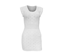 Top Linen (NW) Ltd Ladies Thermal Vest Top - Thermal Underwear Vest for Women - Soft Built Up Long Winter Warm Vest - Made in UK (Built Up Long Vest Round Neck White, Large)