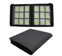 Top Loader Binder- 9 Pocket Pages Sleeves Hold up 360 Toploader Cards.Toploader Card Binder with Sleeves for “3×4” Toploader Cards