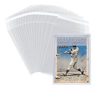 Top Loader Sleeves 600 Pack, Resealable Team Bags for 35-75PT Rigid Top Loader Card Holders - Penny Sleeves for 3"X4" Top Loaders Trading Card