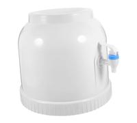 Top Loading Water Dispenser Countertop Bottle Holder, Sturdy Plastic Stand with Spout, Versatile White Water Jug Rack for Home, Kitchen and Office