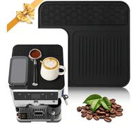 Top Mat for Ninja Luxe Cafe Espresso Machine ES601, Protects Top Surface, Anti-scratch, Easy to Clean, Waterproof, Heat Resistant, Non-Slip Silicone Coffee Machine Mat for Ninja Luxe Cafe Accessories